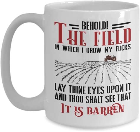 behold the field in which i grow my|Amazon.com: Behold The Field In Which I Grow My.